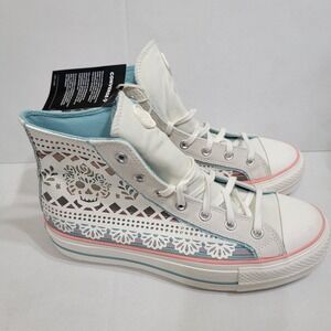 CONVERSE Chuck Taylor All Star Lift Day Of The Dead Dia de Muertos Women 11 Men9